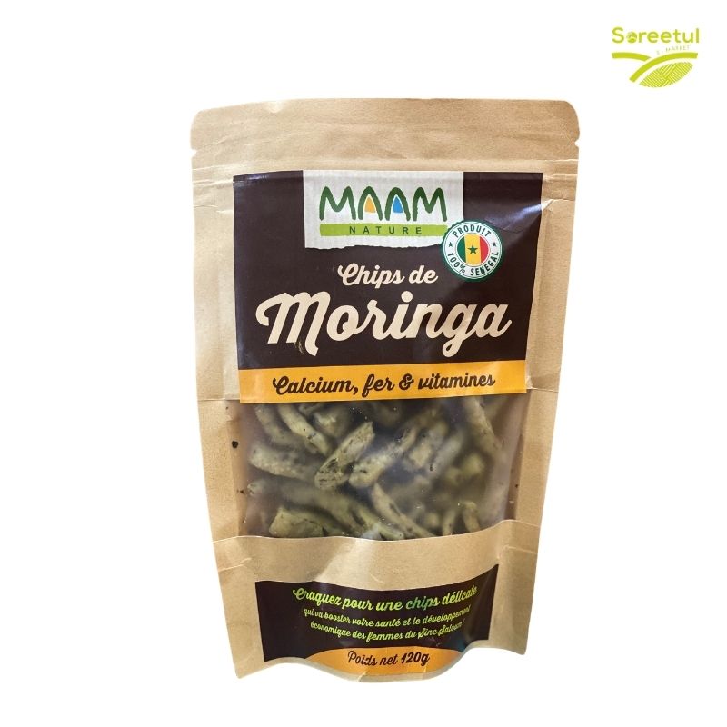 chips de moringa