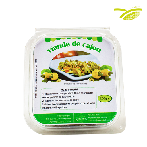 [COND-VIAN-CAJO-TOUT] Viande de Cajou