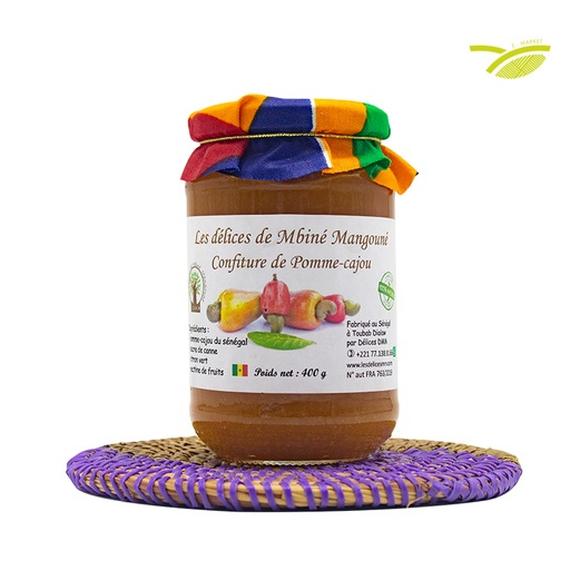 [CONF-POMM-CAJO-LDMM] Confiture Pomme de Cajou LDMM