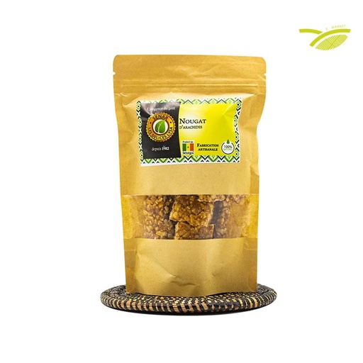 [SNAC-NOUG--SE15] Nougat d'arachide medium 150g